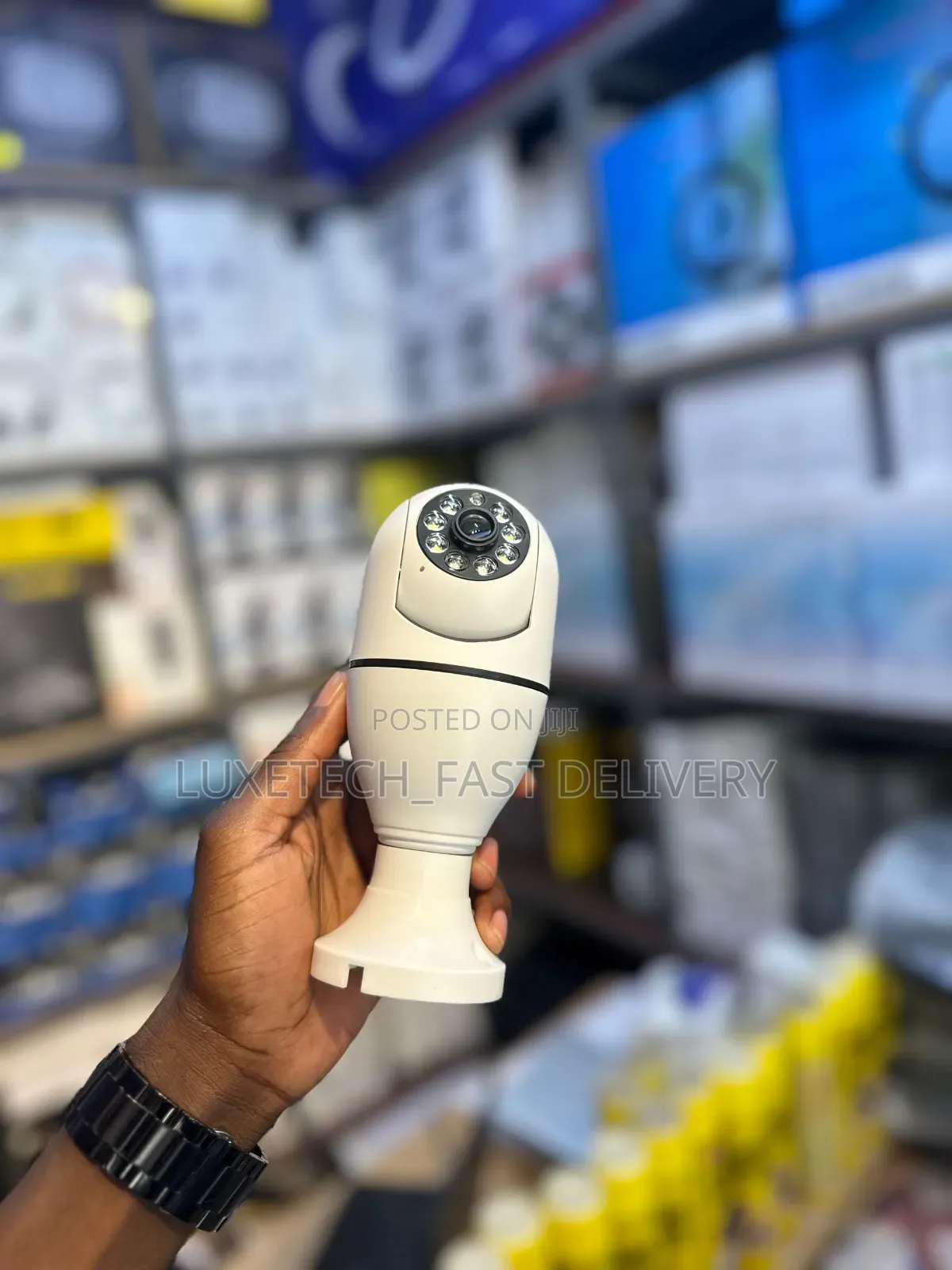 Light Bulb Security Camera