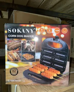 Waffel Corn Dog Maker Hotdog Presser Maker Corn Dog Machine