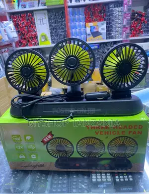 Three Headed Vehicle Fan