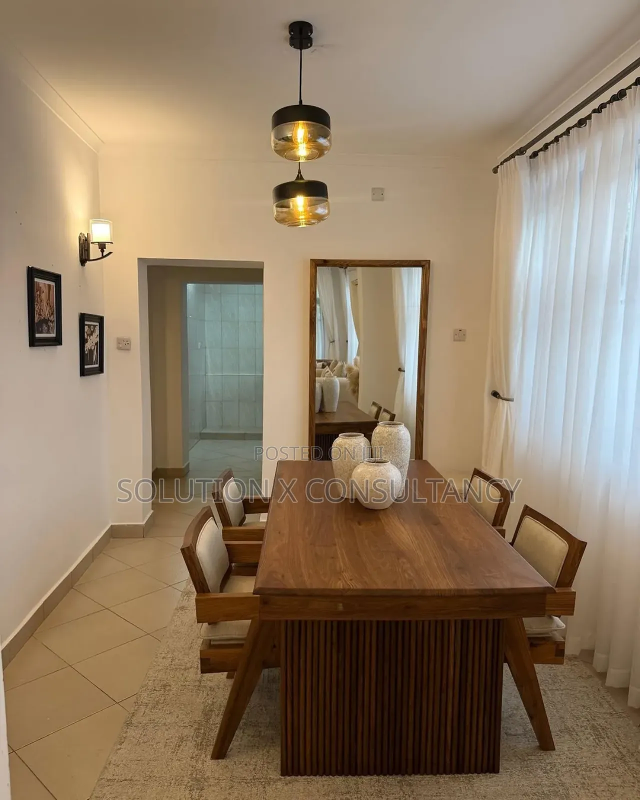 Furnished 2bdrm House in Masaki for rent