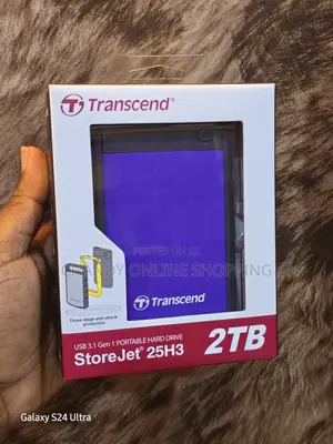 2tb Transcend External Hard Drive