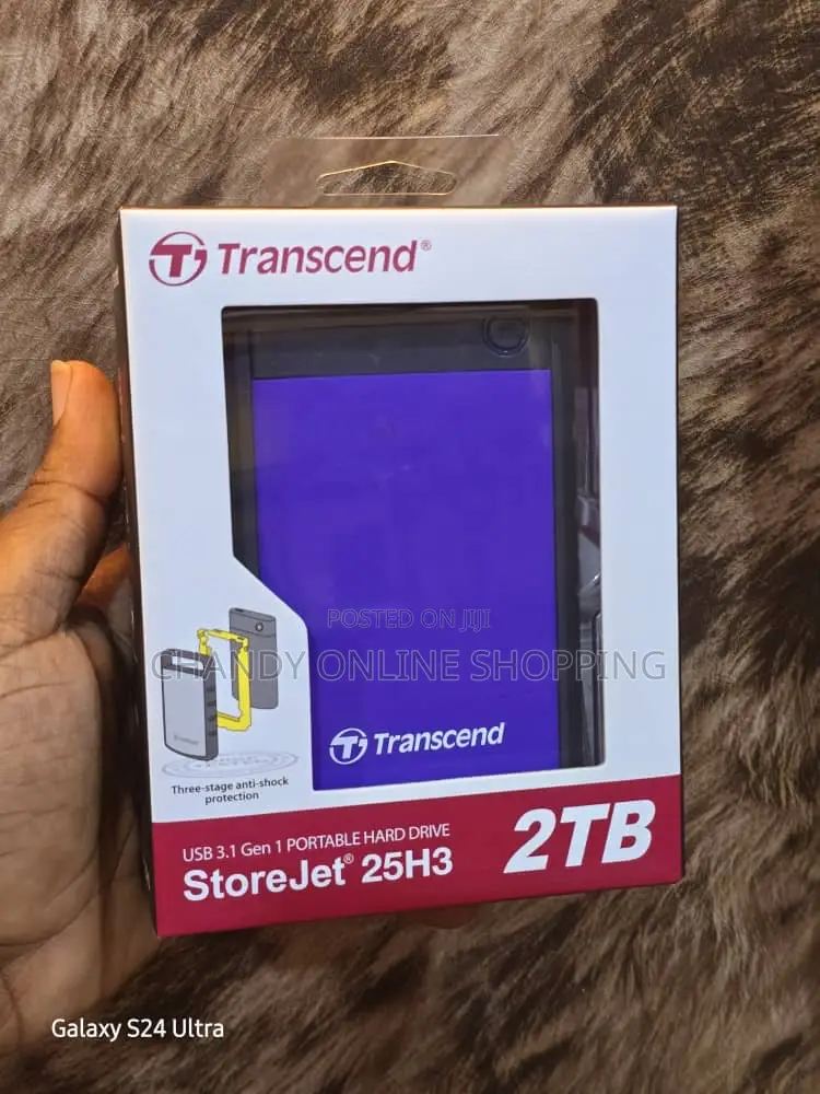 2tb Transcend External Hard Drive