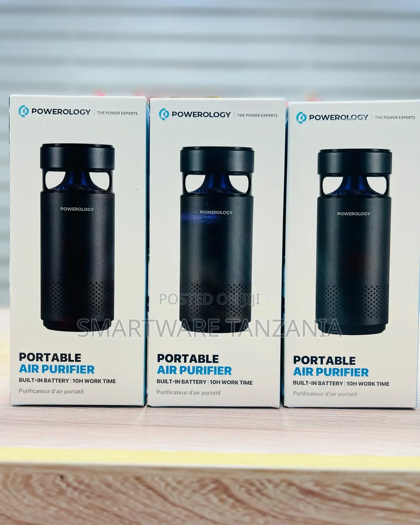 Powerology Portable Mini Air Purifier Uvc Led Sterlization