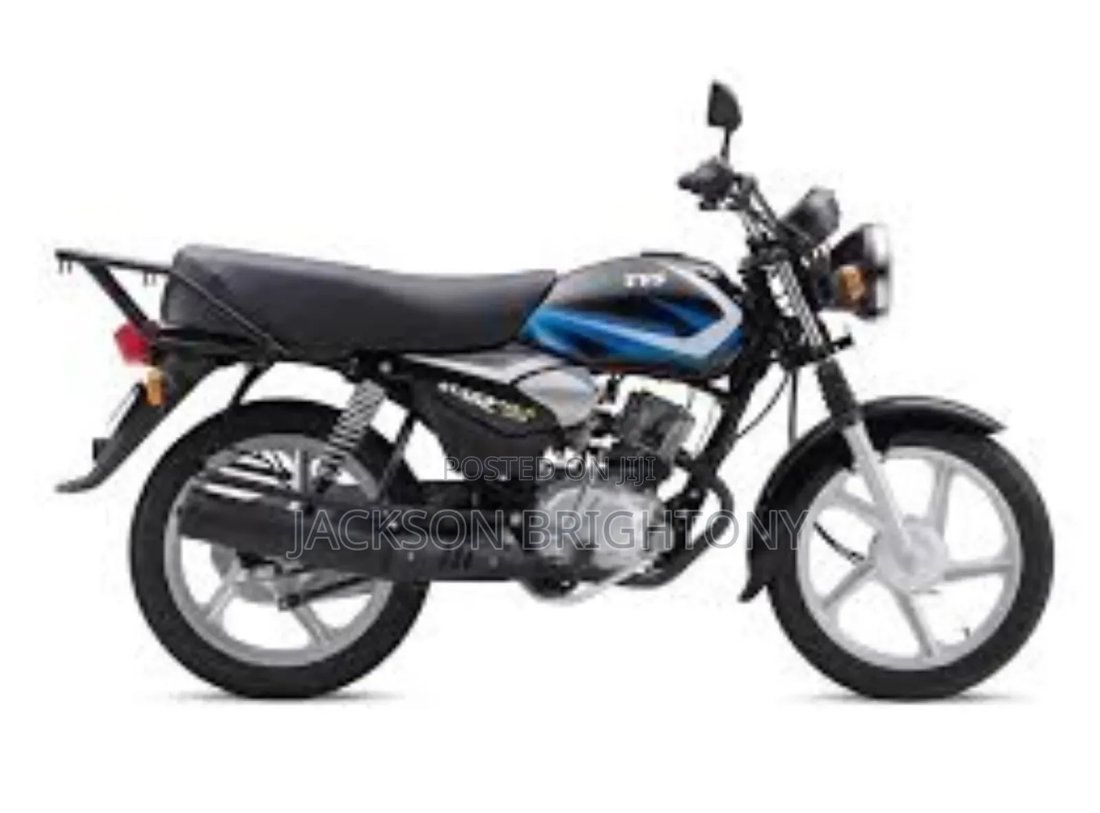 New TVS HLX 125 2024 Black