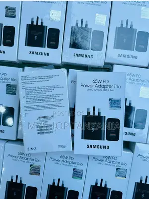 Samsung 65w Pd Power Adapter Trio Usb-Cx2 Ports ,Usba Port