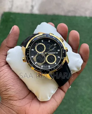 Naviforce Classic Watch and Quality Black Gold
