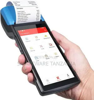 Handheld Pda Pos Android 13.0 Receipt Printer 2gb+16gb