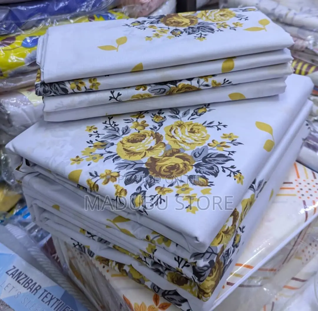 New Pakistan Cotton Bedding Sheet 7*8 Size,