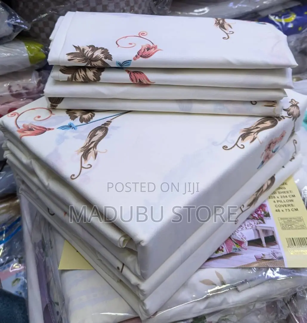 New Pakistan Cotton Bedding Sheet 7*8 Size,
