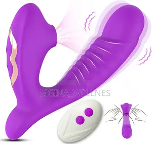 Erotic Toys for Couples,10 Modes,Suction Cup Clit Stimulator