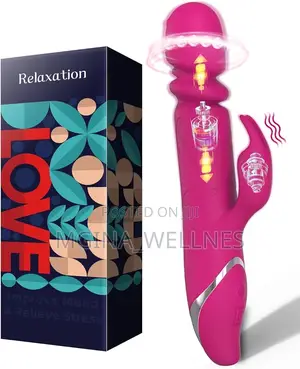 Thrusting Beaded Rabbit Vibrator for Women 21 Rotation
