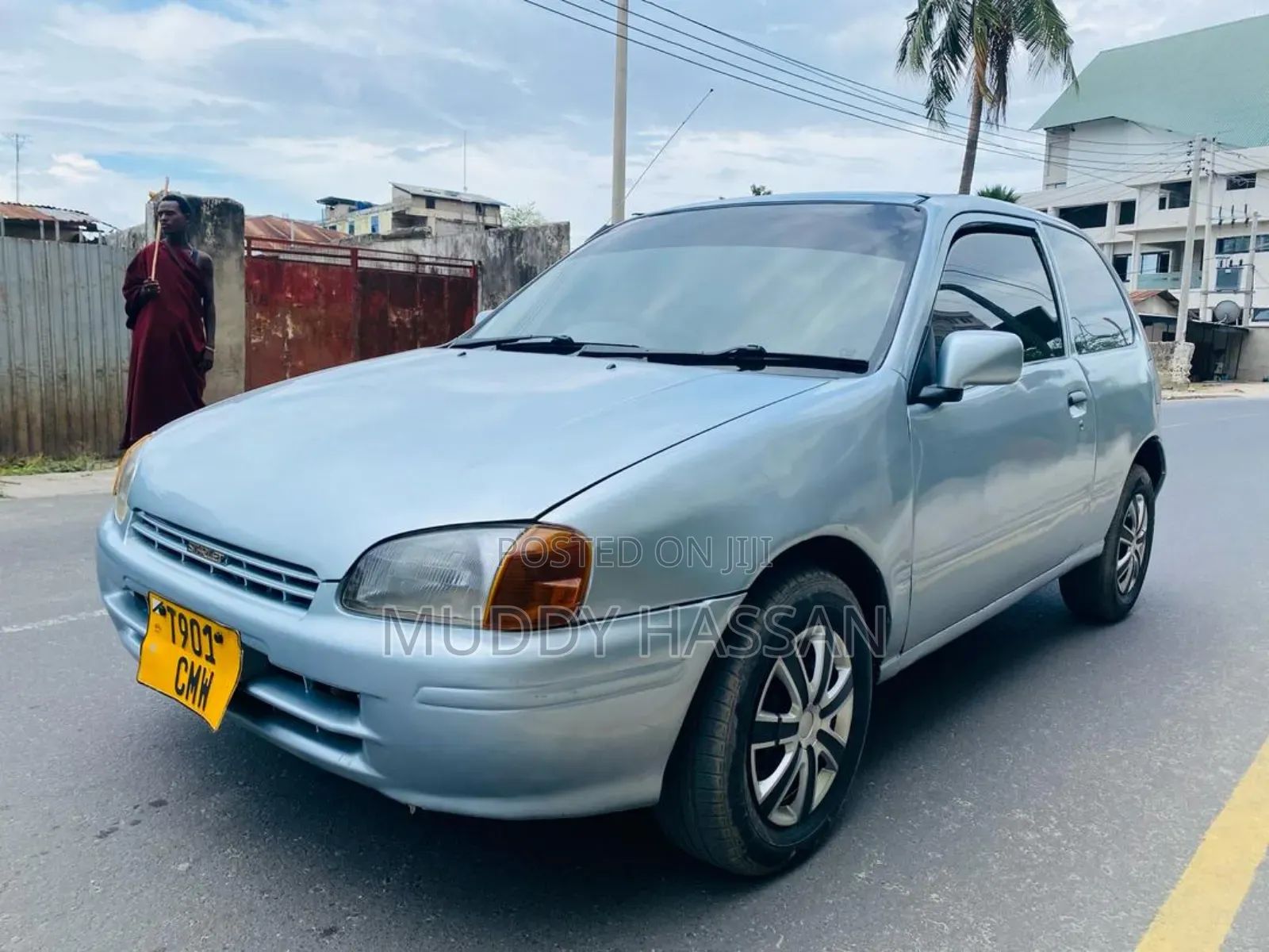 Toyota Starlet 2001 Blue