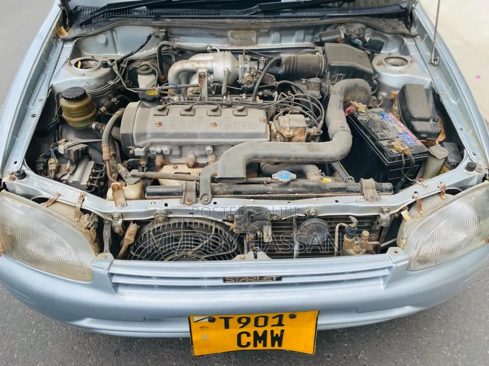 Toyota Starlet 2001 Blue