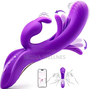 4 In1 Vibrators With 7 Flapping Vibrating Tapping Modes