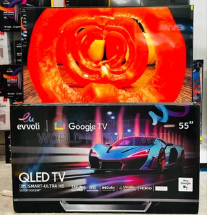 Evvoli 55" Qled, Ultra Hd, Google Tv. 55ev375qg