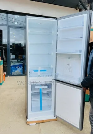 Hisense Fridge H370bmib-Wd Bottom Freezer 263l Black Mirror