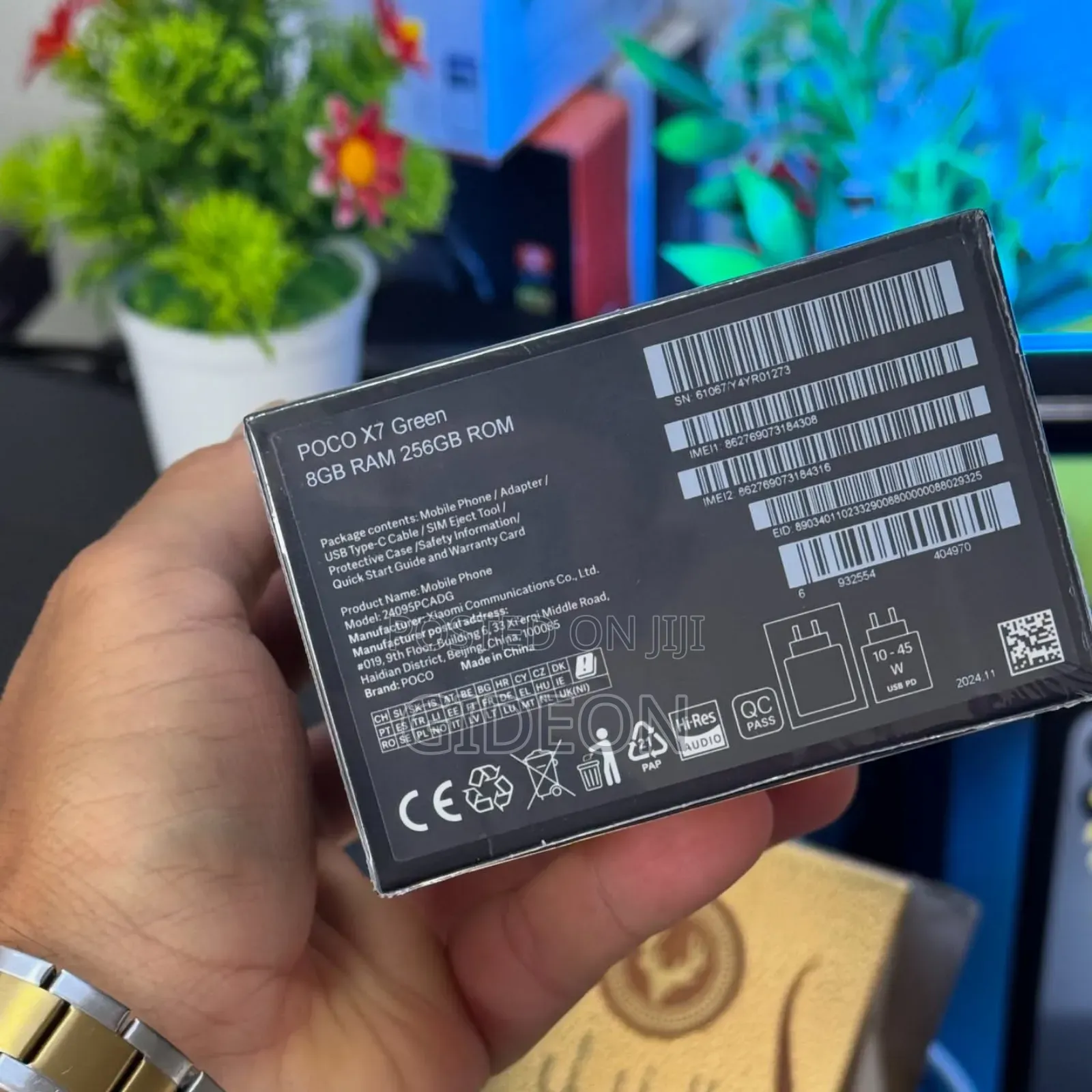 New Xiaomi Poco X7 256 GB Black