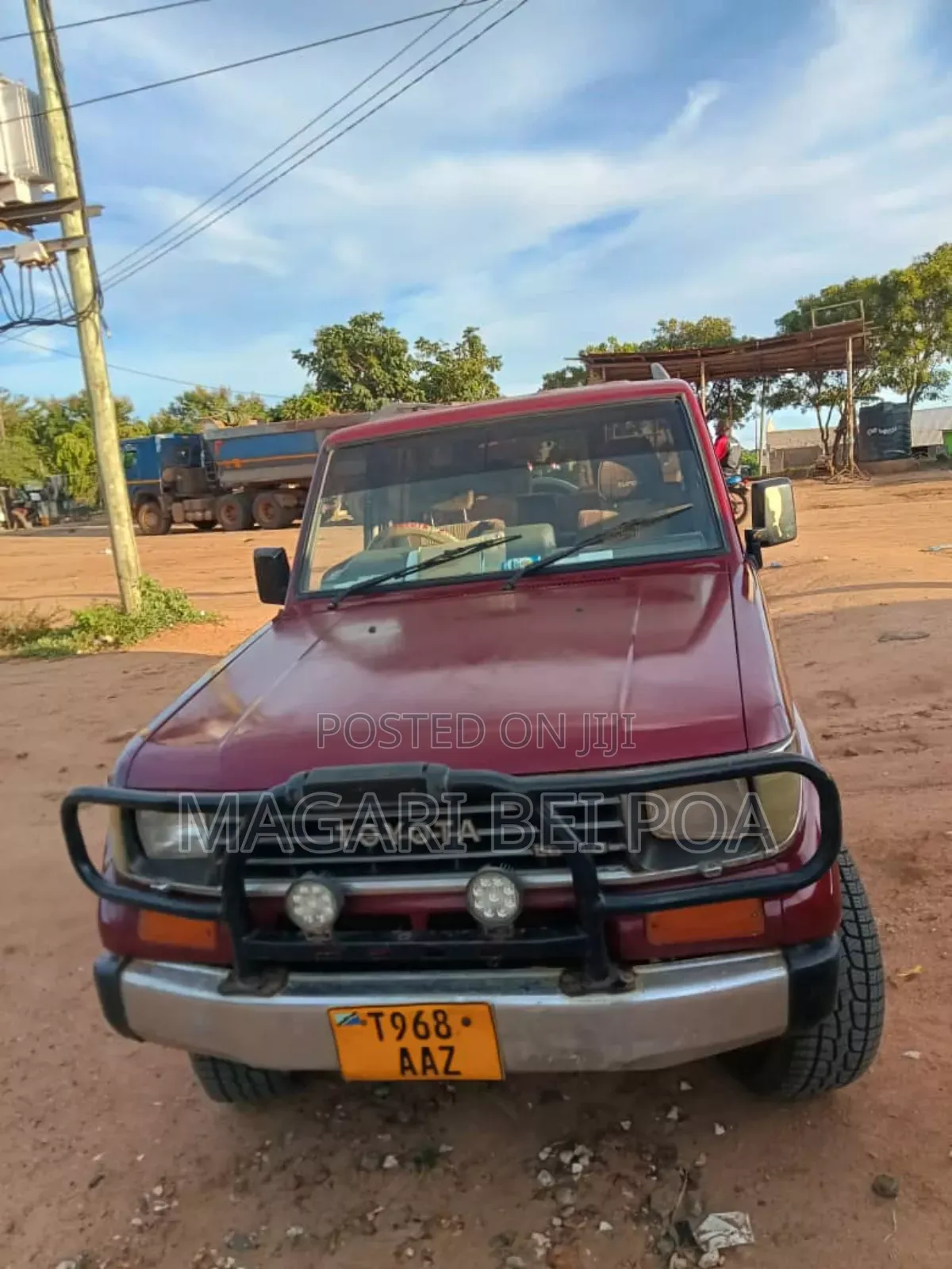 Toyota Land Cruiser Prado 2000 Red