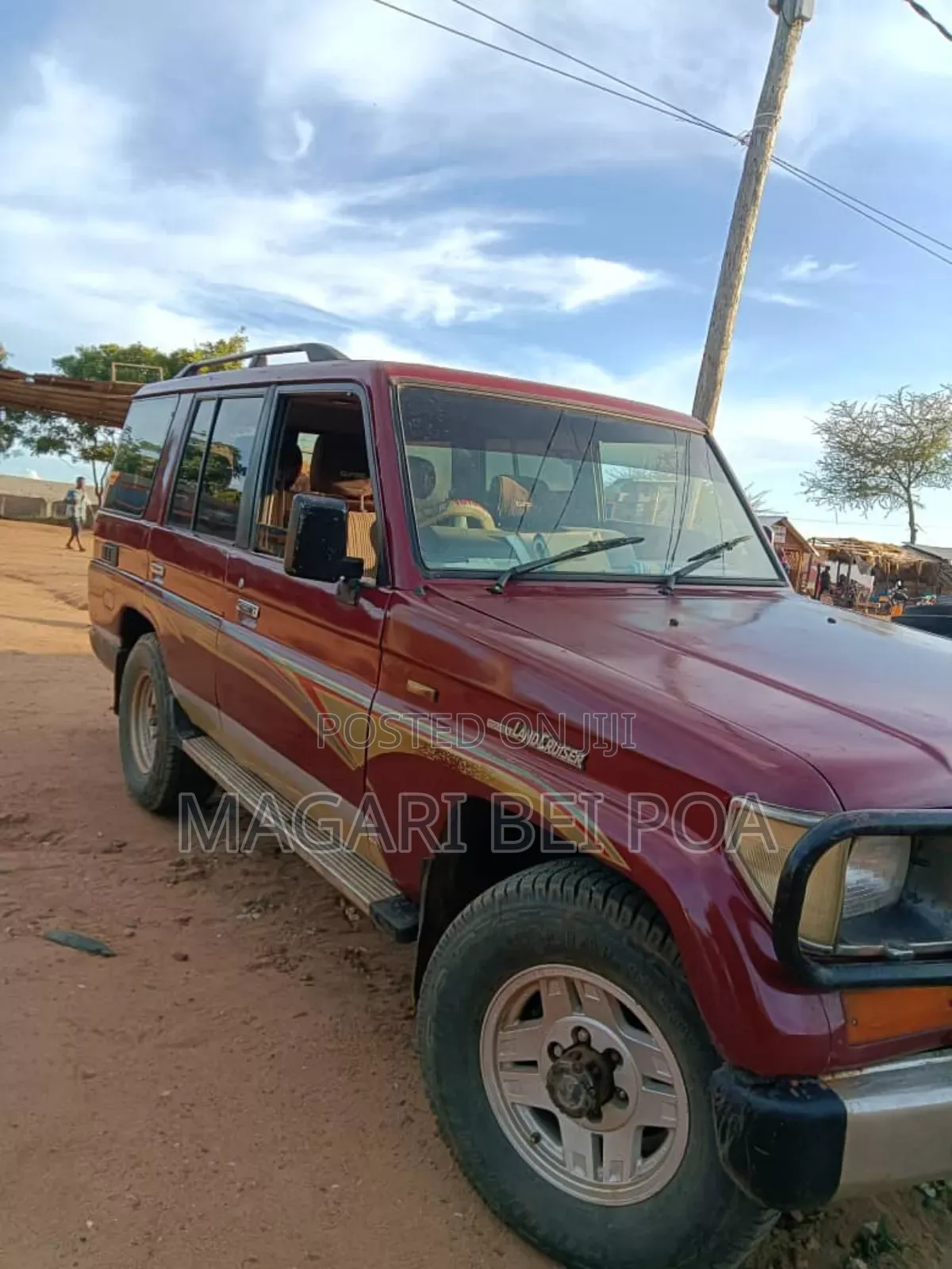 Toyota Land Cruiser Prado 2000 Red