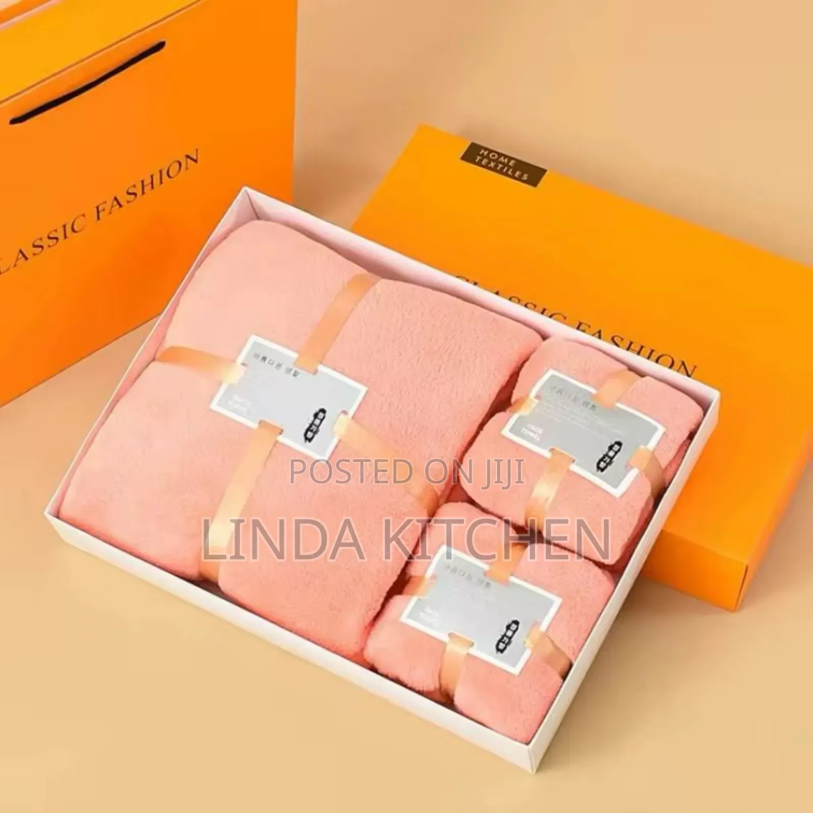 3pcs Boxed Microfiber Tower 140×70cm and 35×75cm