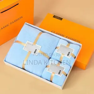 3pcs Boxed Microfiber Tower 140×70cm and 35×75cm