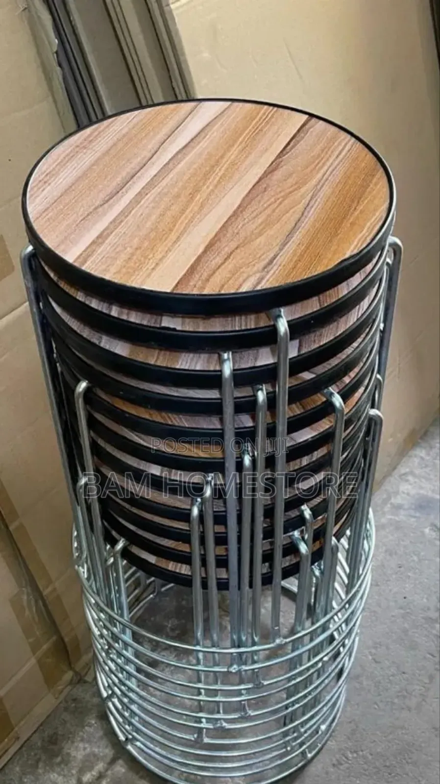 Classic Wooden Top Stools