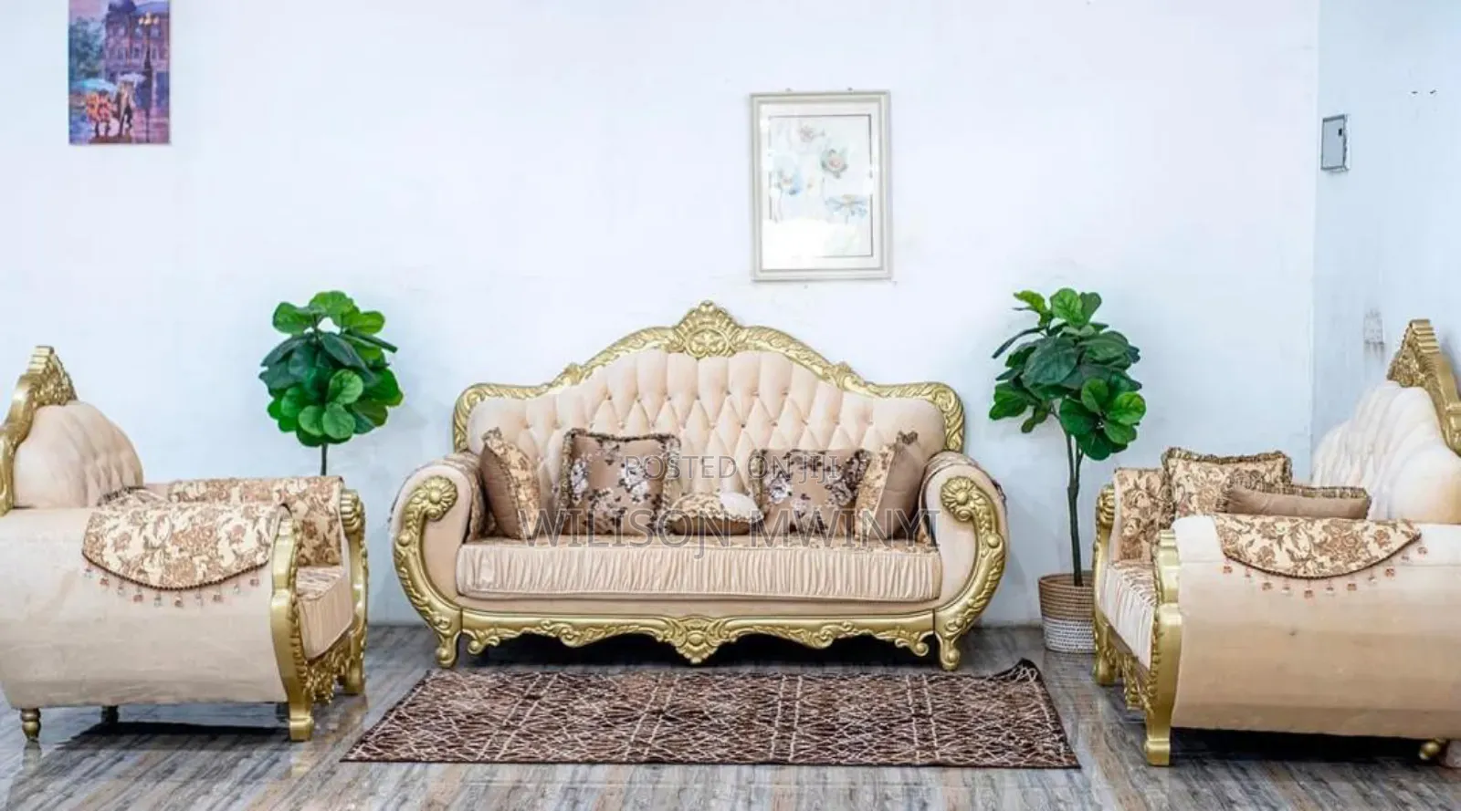 Royal Sofa Set Design
