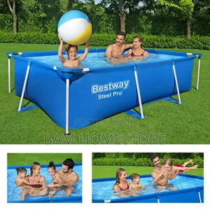 Collapsible Swimming Pool (3.0m × 2.01m × 66cm)