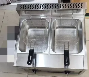 Stainless Steel Gas Deep Fryer 12 Litres