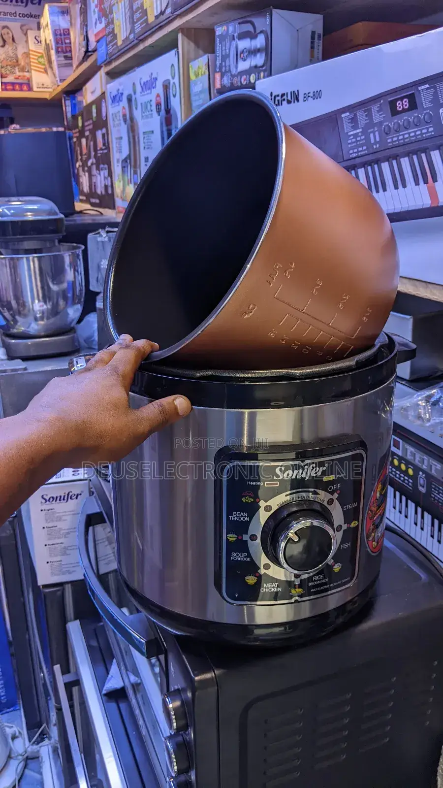 Electric Pressure Cooker 8l