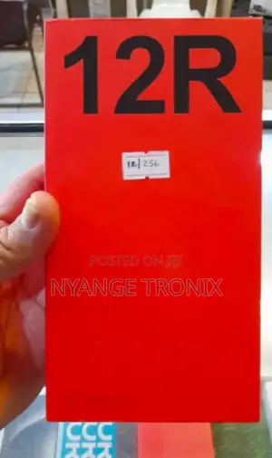New OnePlus 12R 128 GB Black