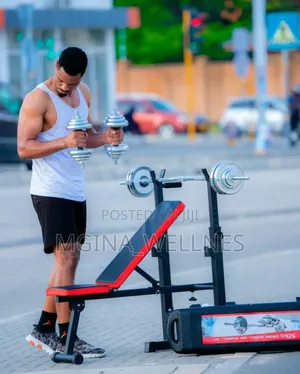 Adjustable Weight Bench Multifunctional Folding With 50 KGS