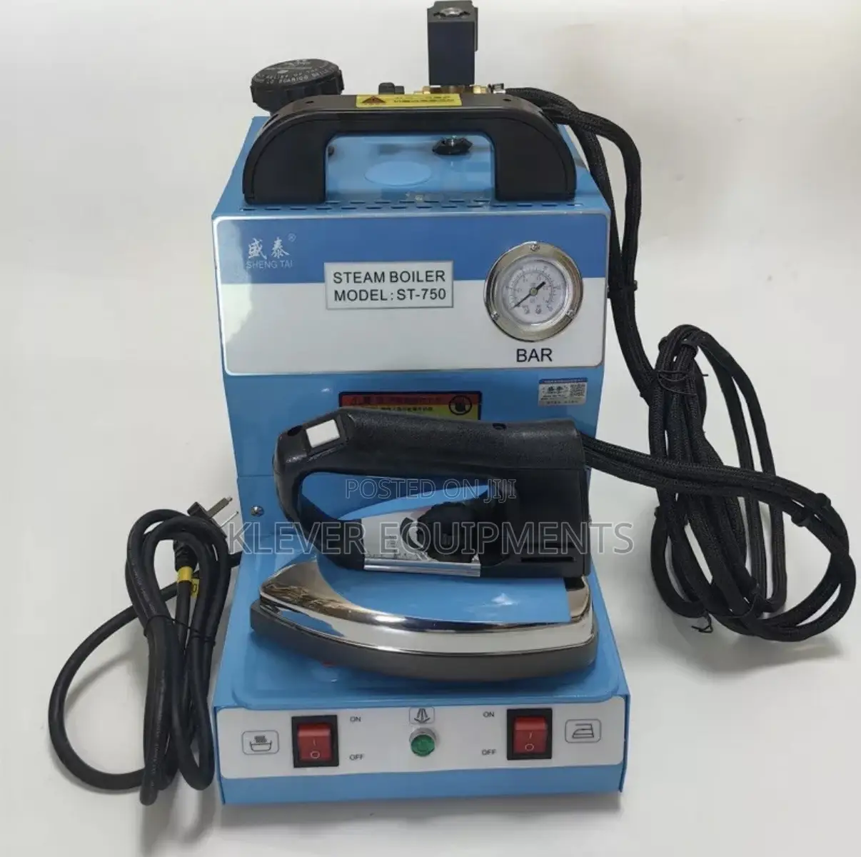 Electric Steam Boiler With Steam Iron