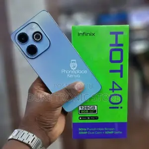 New Infinix Hot 40i 128 GB Blue