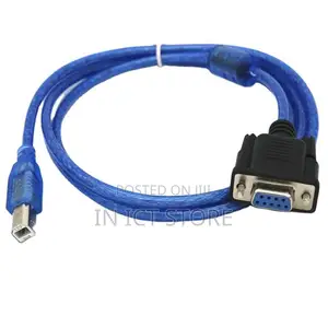 Rs232 to Usb B Male to Db9 Serial Cable Rs232 Female