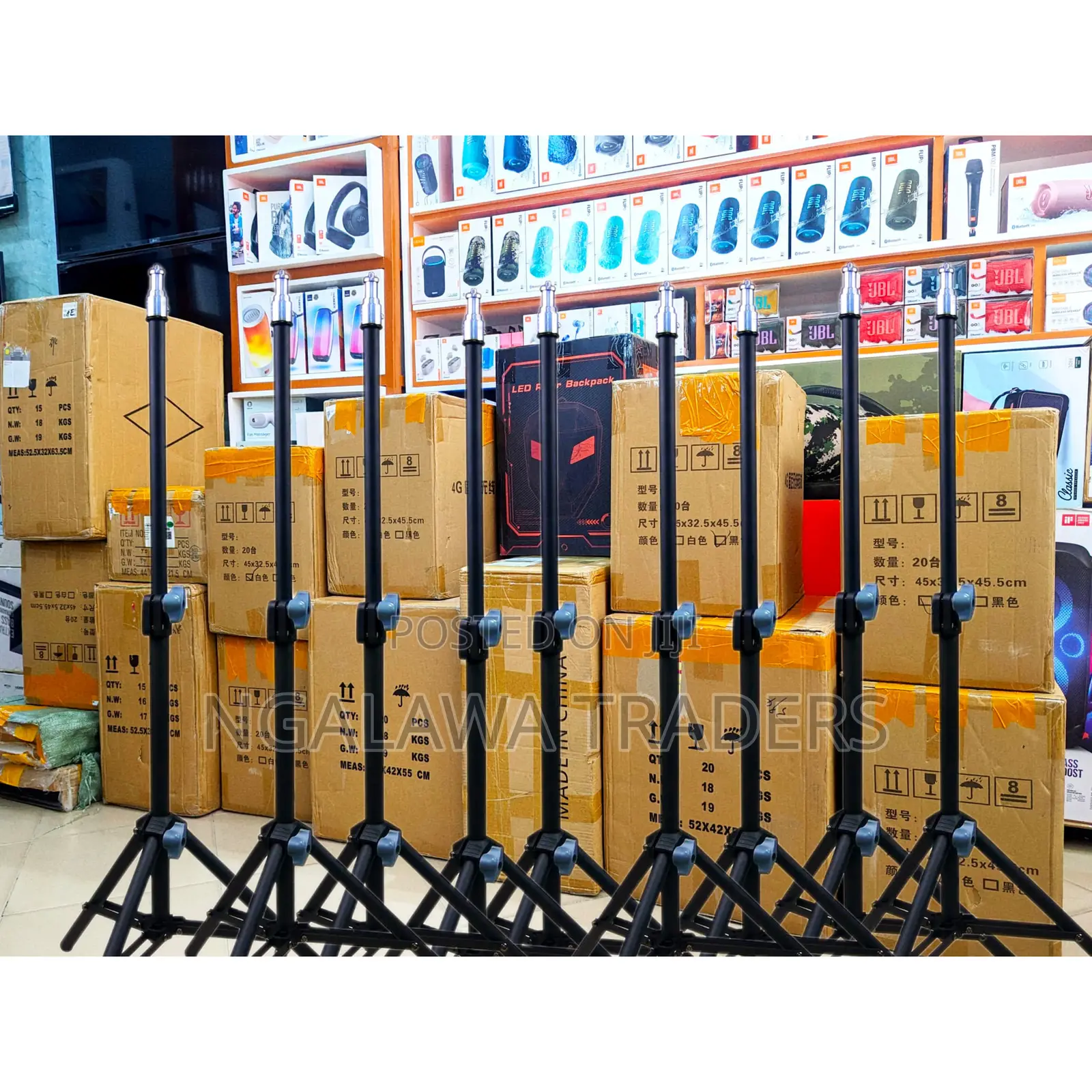 Adjustable Ring Light Stand