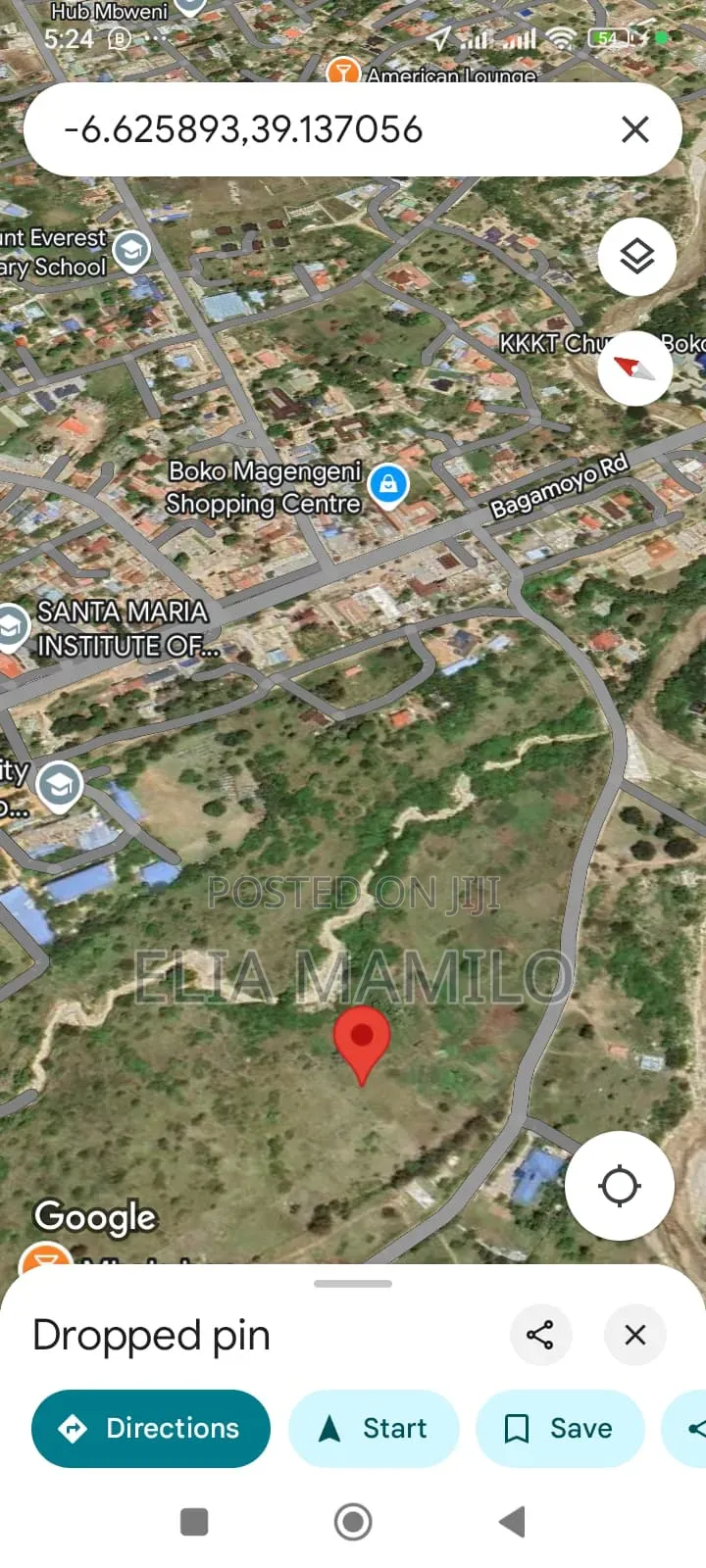 Commercial Plot for Sale 30 Acres, Boko Dar Es Salaam