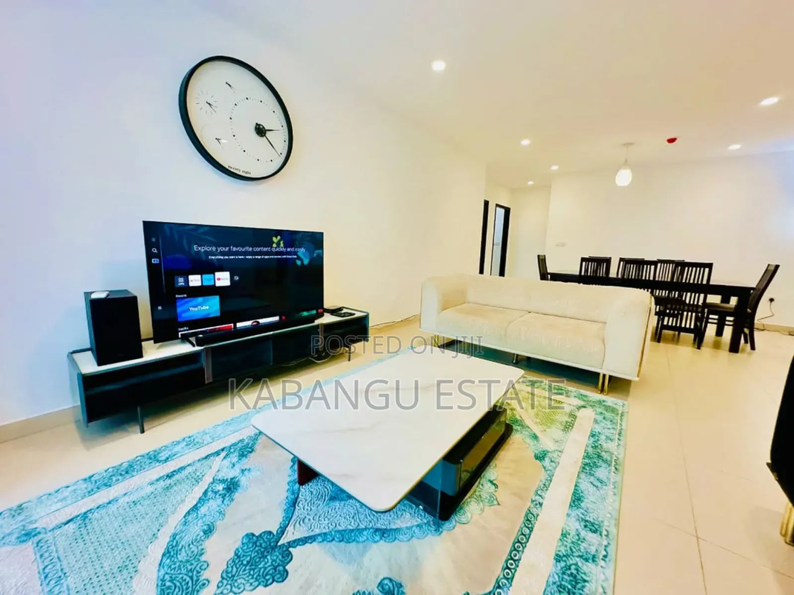 Furnished 3bdrm Apartment in Morocco, Mikocheni for rent