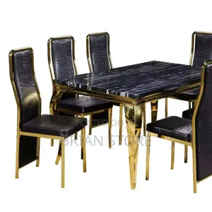 Noble Set 1table,6 Chairs