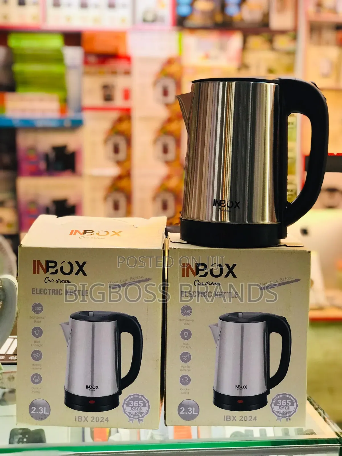 Inbox Electric Kettle 2.3 Liter