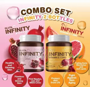 Set of Gluta Infinity Infinity Vitamin C + Zinc Supplement