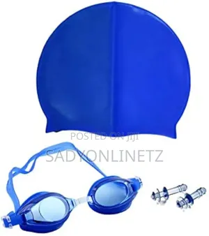 Swimming Goggles and Cap