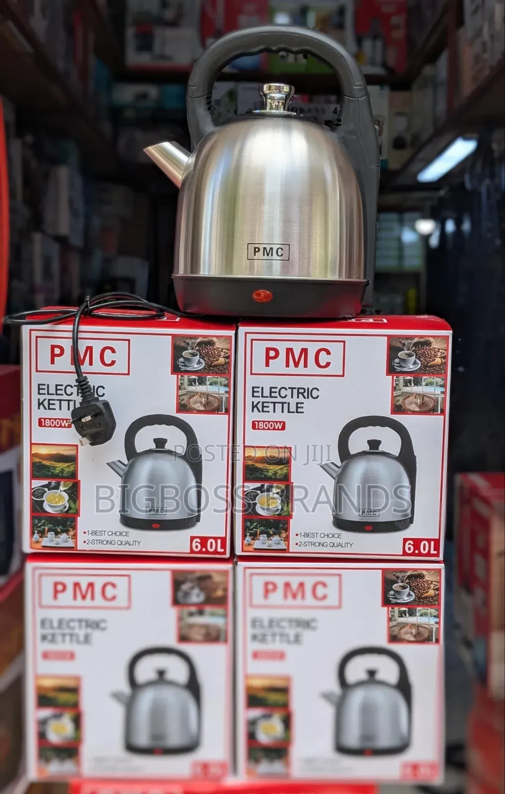 PMC Electric Hot Water Kettle 6 LTR