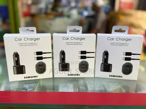 *Samsung Car Supper Fast Charger Samsung Car Dual Usb