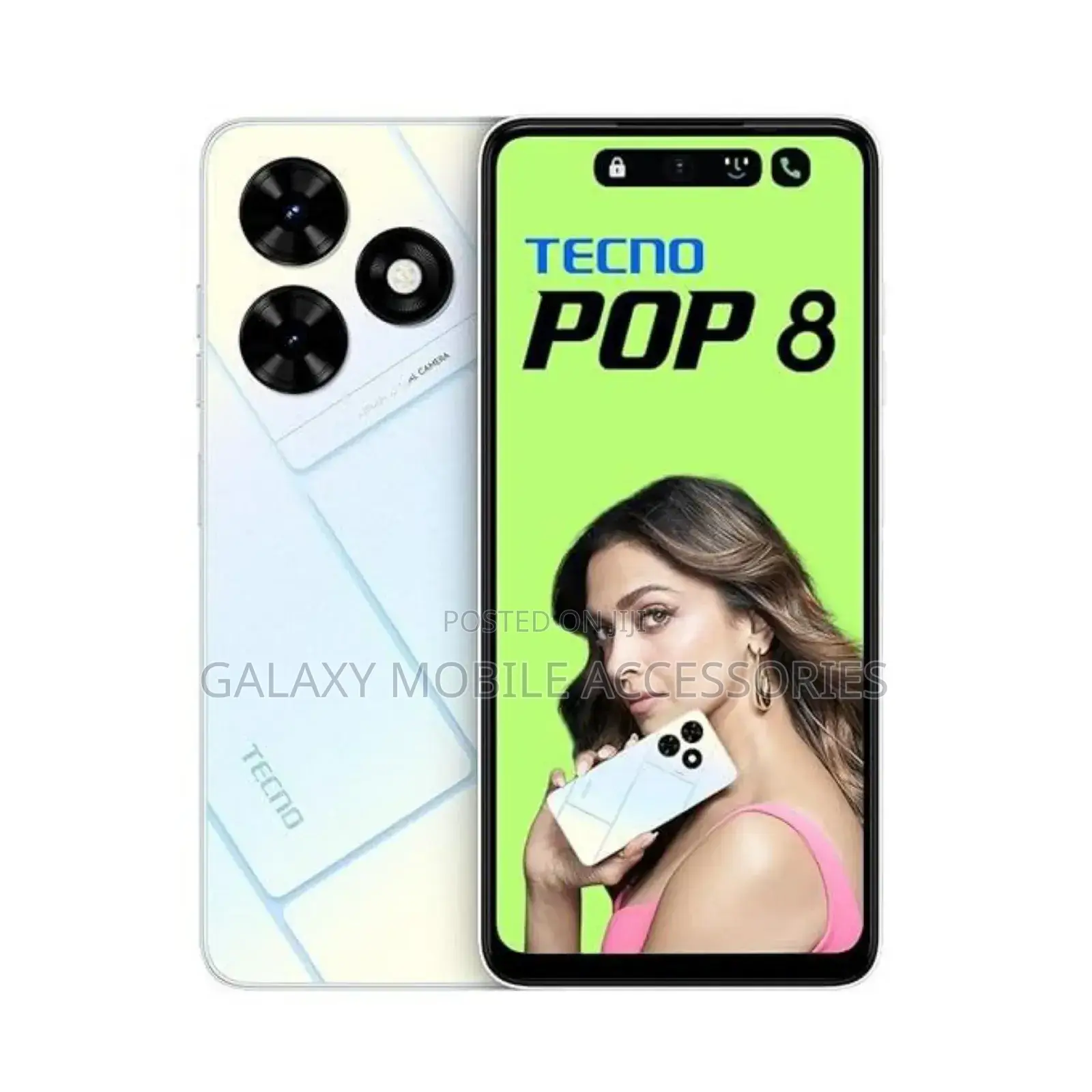 New Tecno Pop 8 64 GB Black