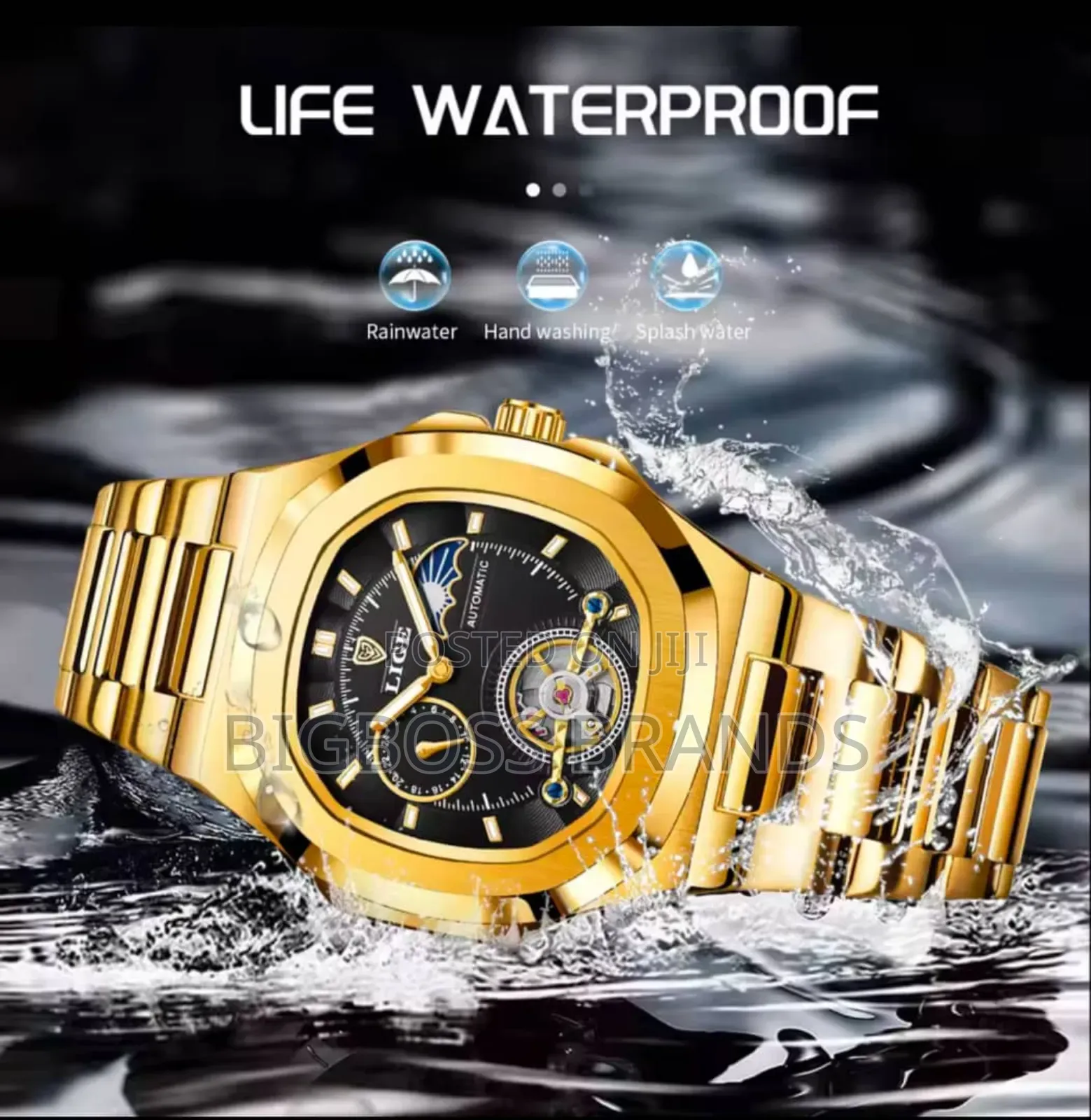 Lige Lg 6821 Mechanical Watch