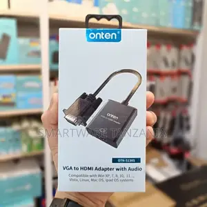 Vga To Hdmi Adapter With Audio And Usb Cable For Computer
