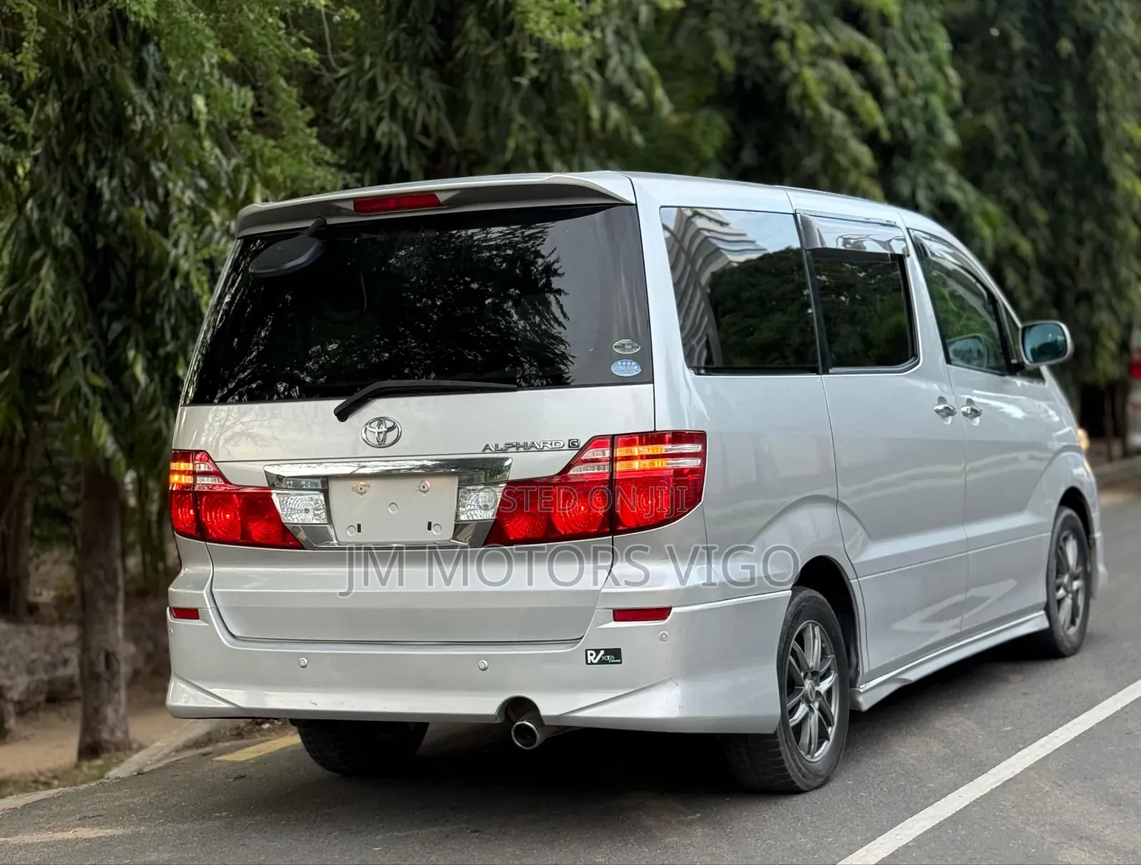 Toyota Alphard 2007 Silver