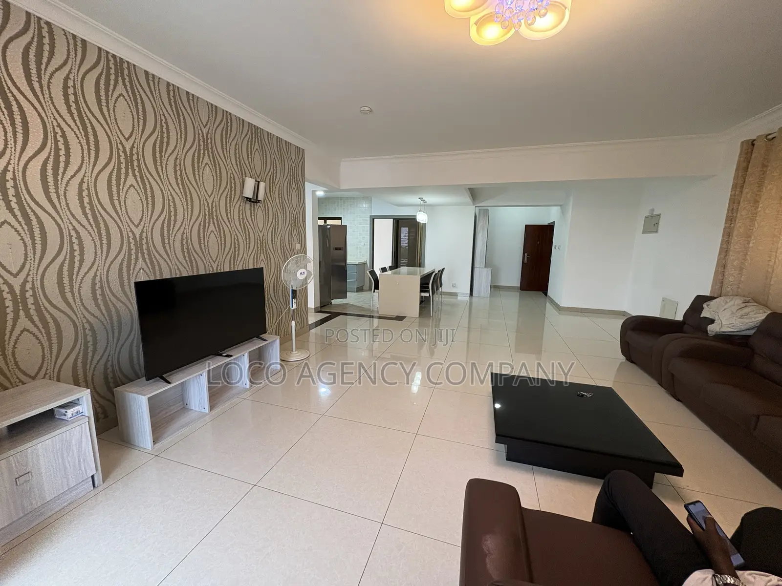 Furnished 3bdrm Apartment in Trusted Real Estate, Masaki for rent