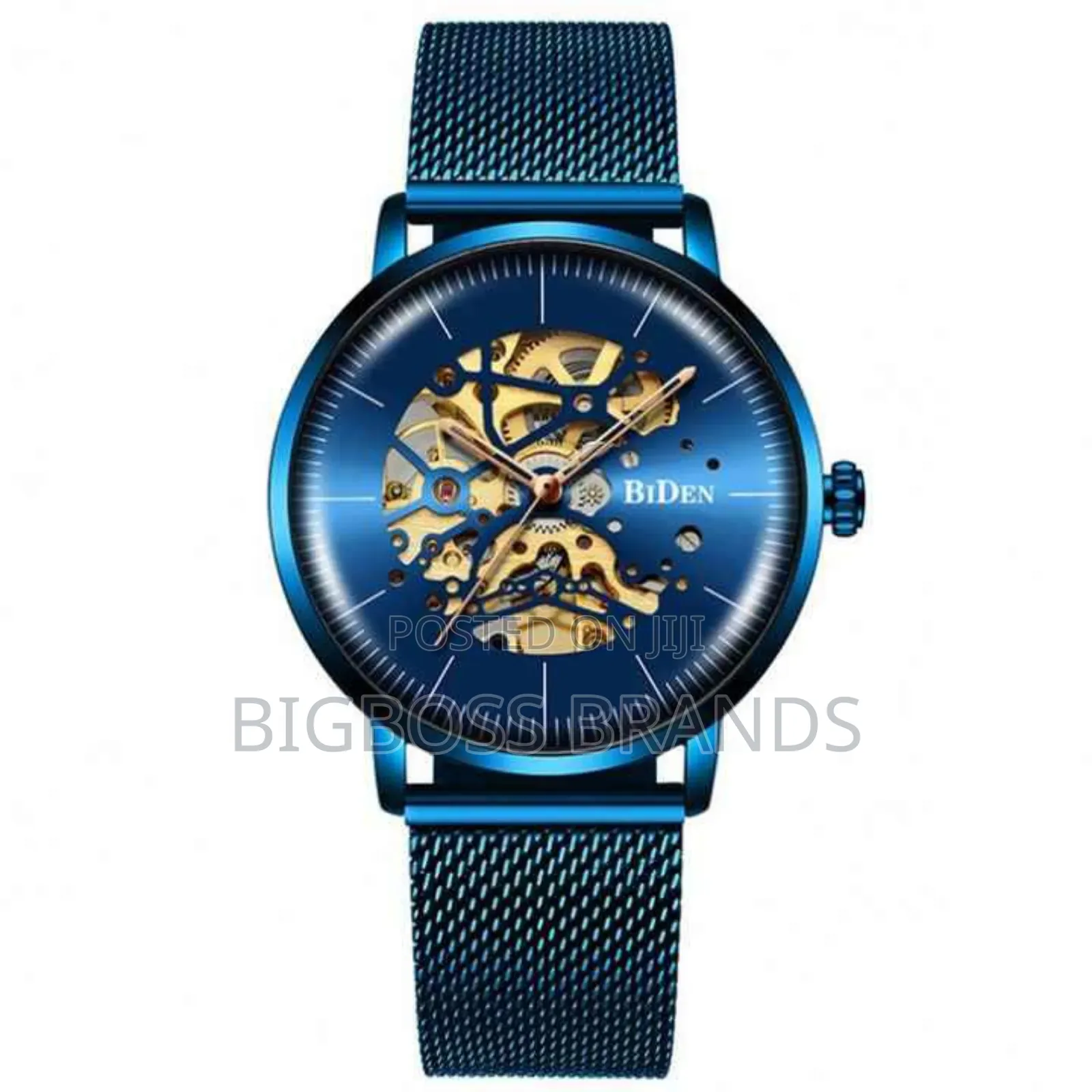Biden Round Shape Automatic Watch [Mechanicalwatch]